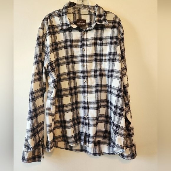 Mountain Ridge Long Sleeve Plaid Button Down Shirt XXL - Picture 1 of 3